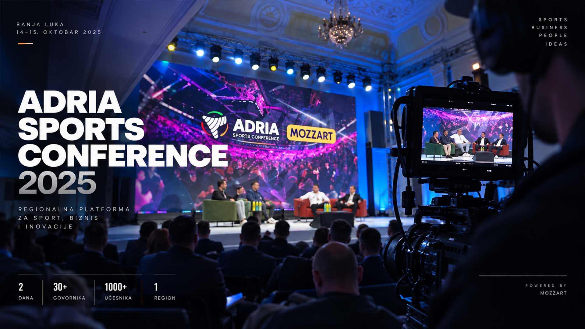 Adria Sports Conference — Real-time content production za Adria Sports Conference 2025