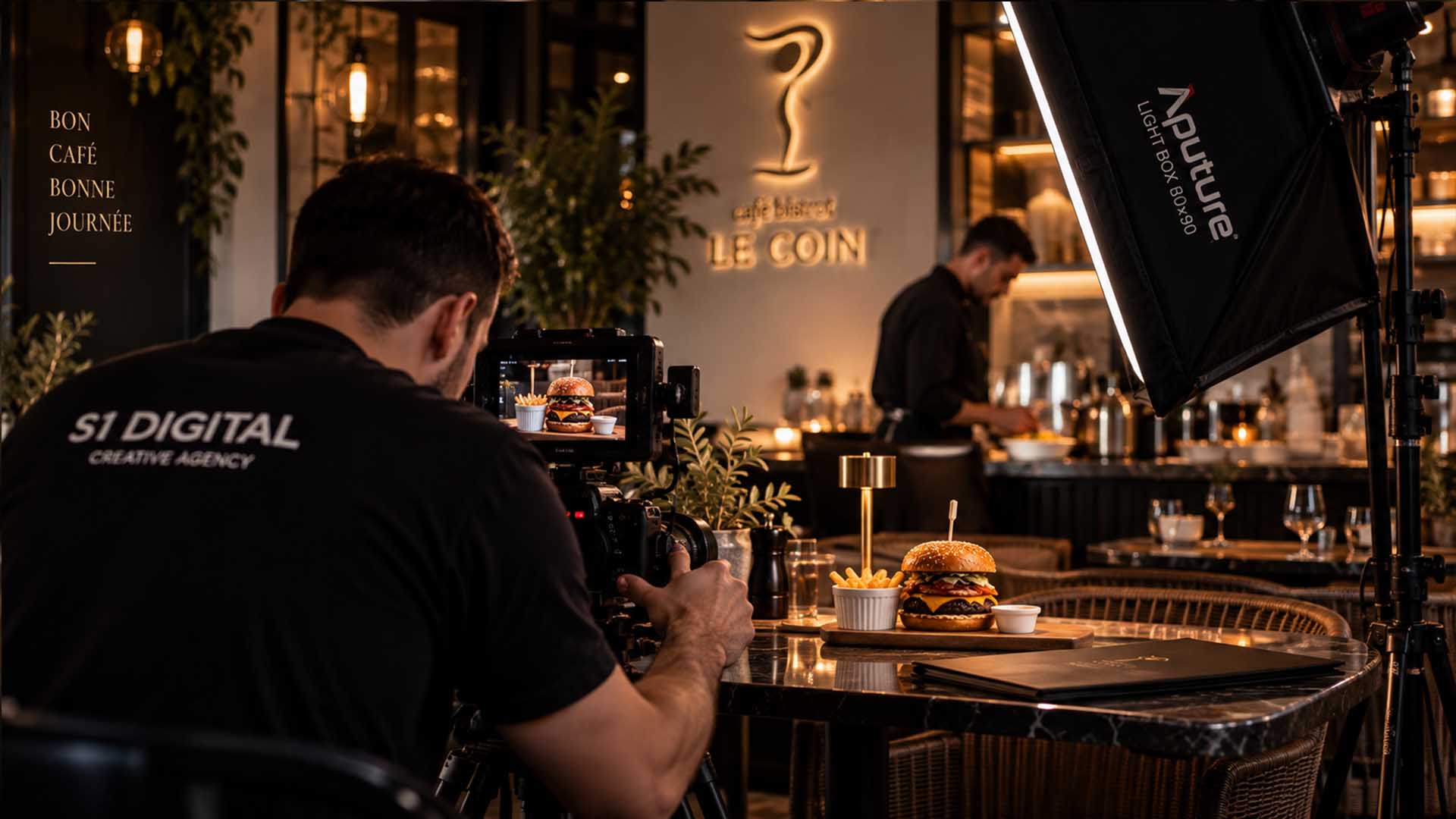 Snimanje hrane u bistrou Le Coin na Beogradu na vodi
