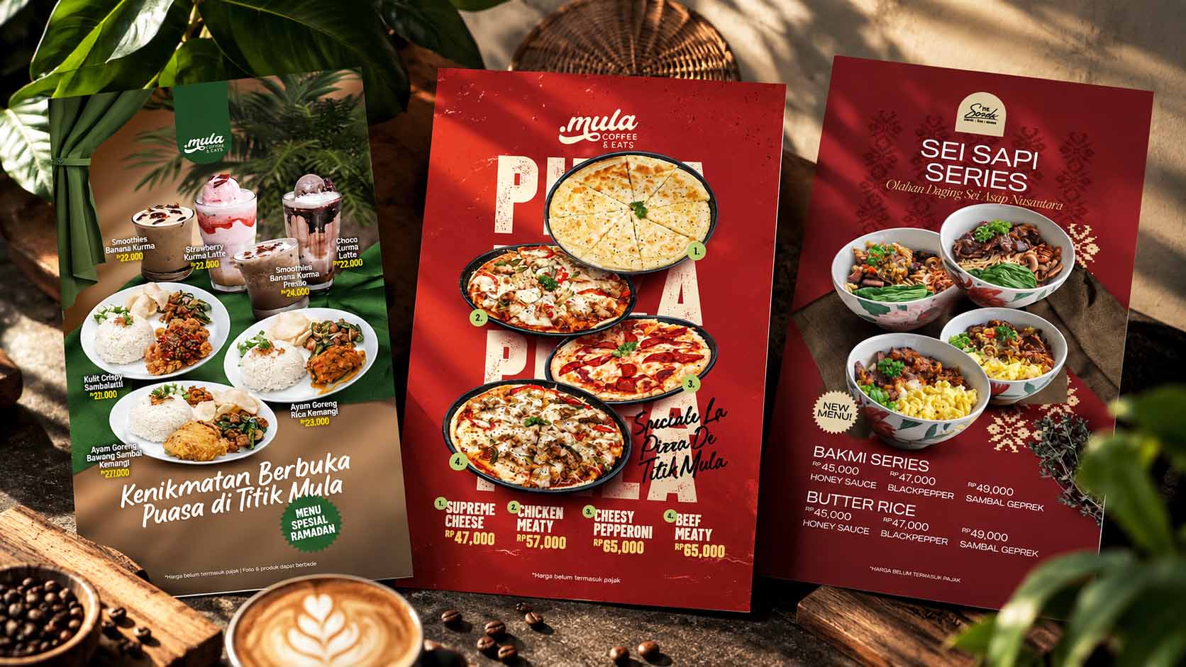 Mula Coffee & Eats — Promotional design for Mula Coffee & Eats