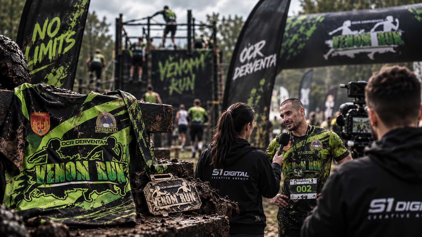Intervju sa takmičarom na cilju OCR Venom Run trke u Derventi